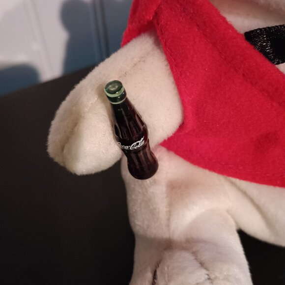 Coca Cola Bean Bag Plush Bear 1997 - Picture 10 of 11